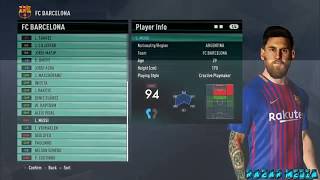 Pes 2017 Messi New Face+Tattoo with Direct Download Link