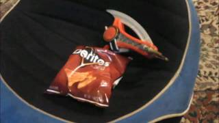 Dorito with a gun