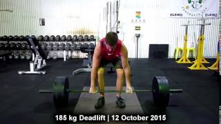 185 kg Deadlift | 12 October 2015