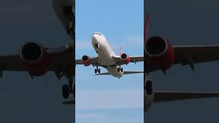 Corendon cleared for takeoff #shorts #ncl #planespotting #corendon #b737 #takeoff