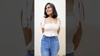 DIY: shirred top #fashion #sewing #fashiondesigner