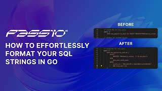 Effortlessly format your SQL strings in GO with the Go Inline pgFormatter