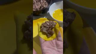 Pork Mushroom shrimp Siomai #ytshorts #siomai #pork