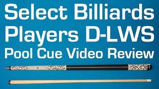 Players D-LWS Pool Cue Video Review by Select Billiards