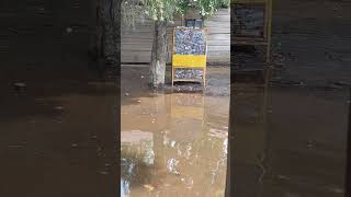 Flooded Register Office,Imphal