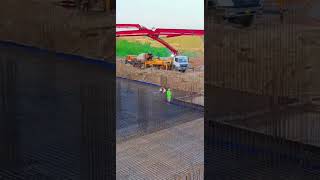 concrete slab pouring work .amazing worked by engineer