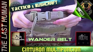 WANDER TACTICAL - BUSHCRAFT BELT - """para tu equipo bushcraft  y tus pantalones """