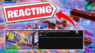 Reacting To FORTNITE MONTAGES and RATING THEM 1-10...