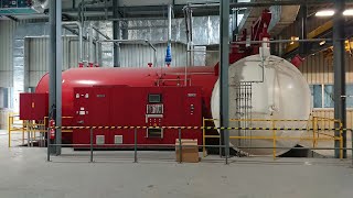 ALIENO. SCHOLZ AUTOCLAVE 1 just before its delivery to the ALIENO factory.