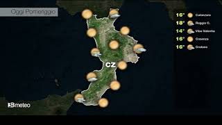 IL METEO IN CALABRIA DEL 11 APRILE 2023