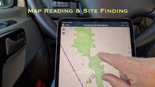 Map Reading & Site Finding - how to locate great camp sites using your map reading skills