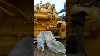 New Engine D9R #caterpillar #mechanic #youtubeshorts #alatberat #bulldozer #mining #trending