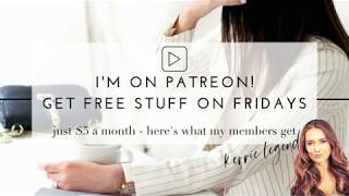 Friday Freebies - How to Get Free Templates and Designs from My Etsy Shop