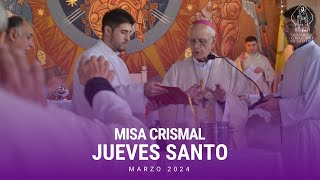 Misa Crismal en vivo - Jueves Santo 28/03 Catedral Cristo Rey