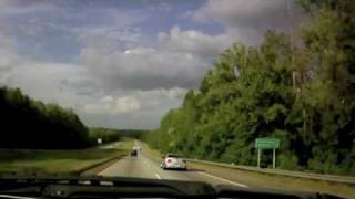 Fast forward drive from Tyler, Texas to Asheville, North Carolina Part 6