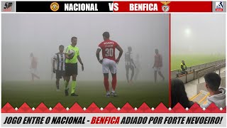 Liga 2024-25 Jornada 8 ⚫ NACIONAL vs BENFICA 🔴 ● JOGO FOI ADIADO DEVIDO AO FORTE NEVOEIRO!