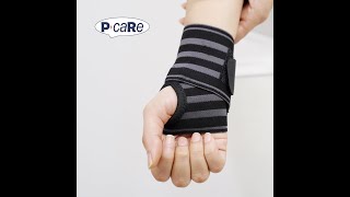 P+caRe Wrist Brace how to use/wear