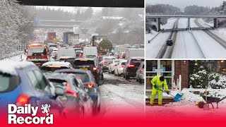 Storm Bert causes disruption as Scots urged not to travel “unless absolutely necessary”