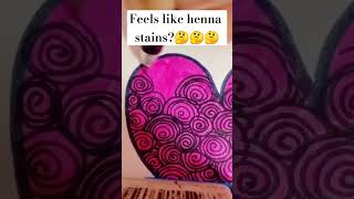 Beautiful Henna Stains Doodle Art #tiktok #tiktokshorts #shortsfeed #shorts #youtubeshorts #doodle