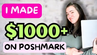 WHAT SOLD ON POSHMARK | how to make 1000+ selling second hand clothes