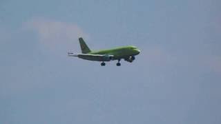 "S7 Airlines" A319-114 landing at Samara(KUF)