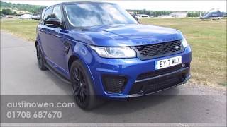 Range Rover Sport SVR (2017) - Austin Owen Specialist Cars