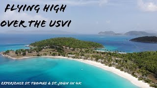 Flying High Over the USVI: St. Thomas & St. John in 4K