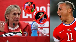 Vidal y Ben FUERA! | Nómina de Gareca para los amistosos contra FRANCIA y ALBANIA