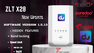 ZLT X28 5G New Software Update | du 5g router | hidden settings |ooredoo 5g |Changing Admin Username