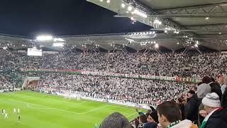 Legia - Zrinjski Doping kibiców.