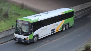 Soltrans D4500CT New paint! passing main street susiun merging onto Hwy 12 (2/2/24)