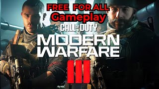 Call Of Duty Modern Warfare 3 PS5 Free For All GamePlay