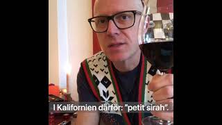 Winesplainings julkalender 2021. 10 Petit sirah, Winespaining #64