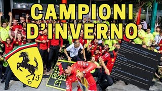 Ferrari campione d'inverno