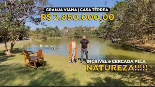 INCRÍVEL CASA TÉRREA 100% DECORADA na GRANJA VIANA - SP