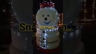 Merry Christmas everyone#snowMan#Zamboanga city #