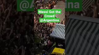 Argentina fans cheering for Messi in a bar in Münich#viral #messi #hailmessi #copaamerica