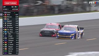 STAGE 1 FINISH - 2024 CRC BRAKLEEN 175 NASCAR TRUCK SERIES AT POCONO