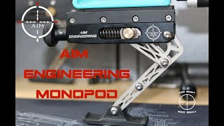 Aim engineering monopod unboxing and demonstration