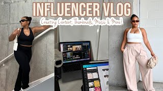 Vlog: How To Balance Being A Content Creator & A Full Time Job(Creating Content, Thumbnails & Music)