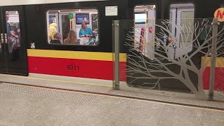 Skoda Varsovia Overshot Platform at Stare Bielany station