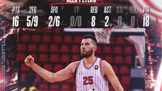 Alec peters 16PTS vs Aek betsson