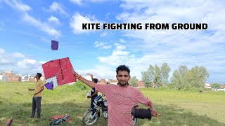 Kite fighting from Ground | kites vlogs | vlog by shivansh