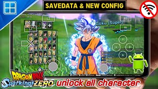 DRAGON BALL: Sparking! ZERO FOR ANDROID OFFLINE - SAVEDATA & NEW CONFIG Winlator Glibcmod V10