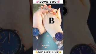 B Name Letter New Trending WhatsApp Status❤||#art