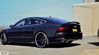 Ауди А7 The Dark Knight By D2FORGED Audi A7 Issue 1