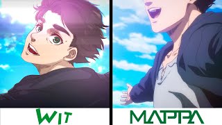 MAPPA vs WIT STUDIO (part 2) - Attack On Titan Season 4 Part 3 Cour 1