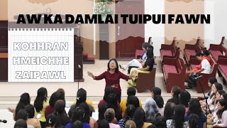 Aw ka damlai tuipui fawn | Kohhran Hmeichhe Zaipawl | Hla Kutpui 2024