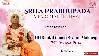 Srila Prabhupada Memorial Festival 2024 | Day 4 Session 1 - 17 Sep | ISKCON UJJAIN