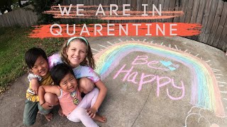 We are in Quarentine| Chickfila Drive Thru | Fisher Family of 5 Vlogs